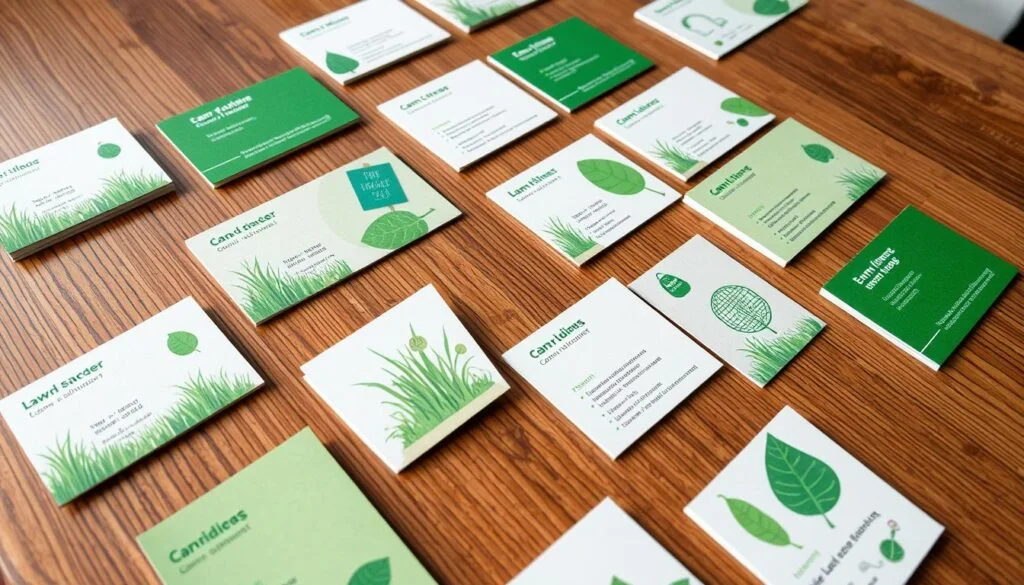 lawn care business cards