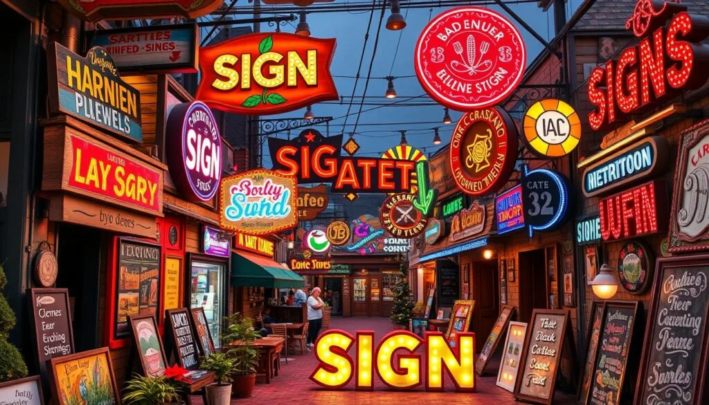 sign business ideas