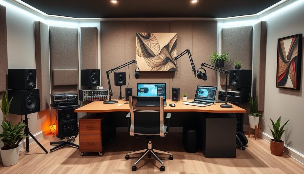 podcast studio setup podcast studio setup